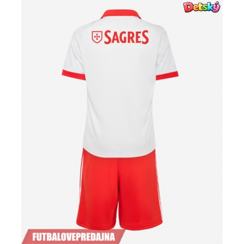 Lacne Dětský Futbalové dres Benfica 2026-27 Krátky Rukáv - Preč (+ trenírky)